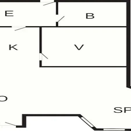 Apartmán 6 Person On A In